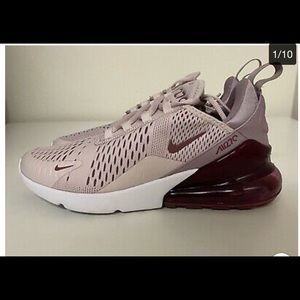 Nike Air Max 270 Barely Rose Vintage Wine AH6789-601 New Size 7 Rare